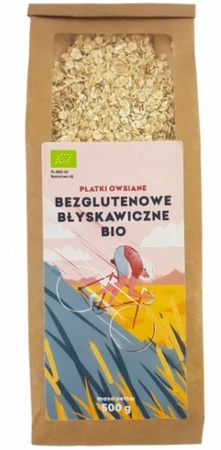 Pięć Przemian Płatki owsiane bezglutenowe BIO 500