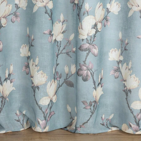 ZASŁONA GOTOWA LUNA 140 X 250 CM SZARY