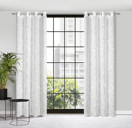 ZASŁONA GOTOWA LIREN 140 X 250 CM BIAŁY
