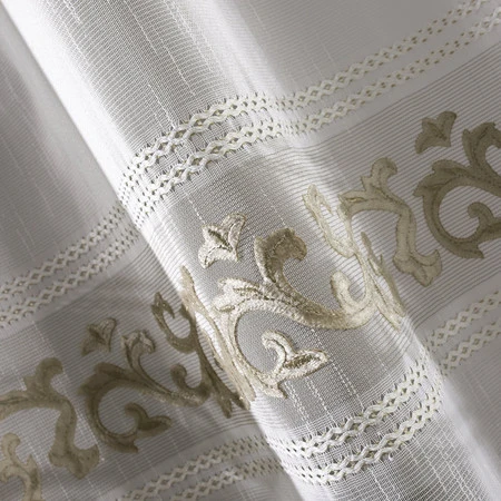 FIRANA GOTOWA ANNE 140 X 270 CM BIAŁY