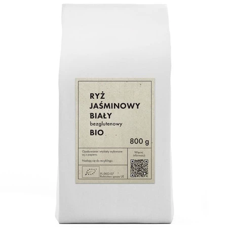 THE PLANET RYŻ JAŚMINOWY BIAŁY BEZGLUTENOWY BIO 800 g