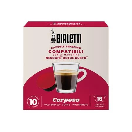 Bialetti - Dolce Gusto Corposo - 16 kapsułek