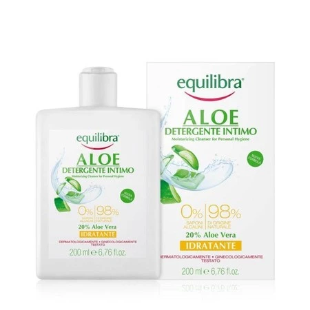 Equilibra -  Aloe Żel do higieny intymnej nawilżający 200 ml