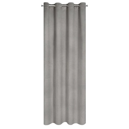 ZASŁONA GOTOWA AMARO 140 X 250 CM SZAROBEŻOWY