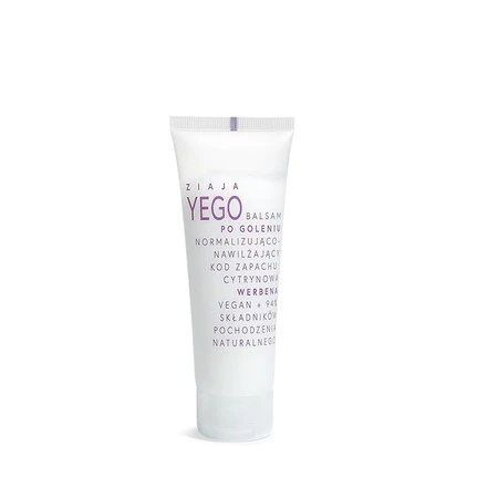 Ziaja Yego, Normalizująco-nawilżający balsam po goleniu Cytrynowa Werbena 80ml