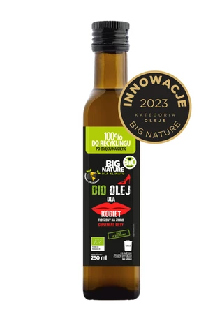 Big Nature Olej DLA KOBIET bio tłoczony na zimno 250 ml