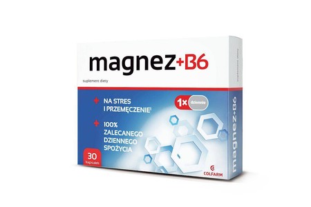  Colfarm Magnez B6 30 k na stres i przemęczenie
