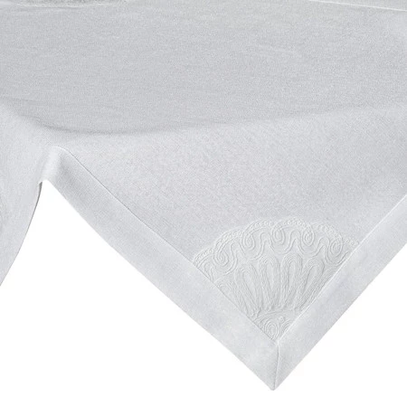 OBRUS ELEN 85 X 85 CM BIAŁY