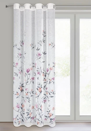 ZASŁONA GOTOWA ANTEA 140 X 250 CM BIAŁY