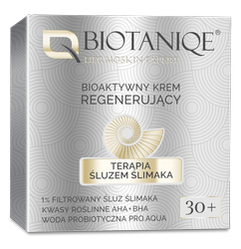 Biotaniqe,  Terapia Śluzem Ślimaka, BioAktywny Krem Regenerujący 30+, 50 ml