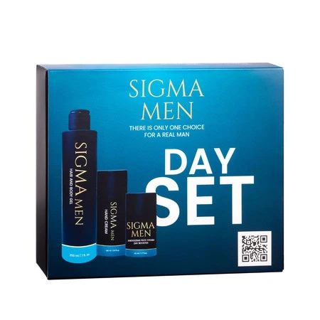 Day Set zestaw żel do mycia ciała i włosów 200ml + krem do rąk 100ml + krem na dzień 50ml