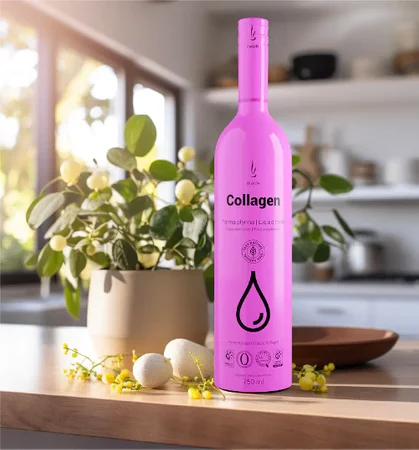 Zestaw mix: 2x DuoLife - Kolagen w płynie - 750ml oraz 2x DuoLife - Chlorofil w płynie - 750ml