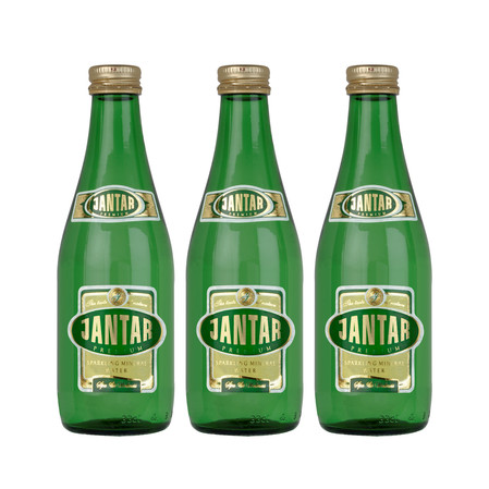 Zestaw: 3x Jantar woda źródlana gazowana 330 ml
