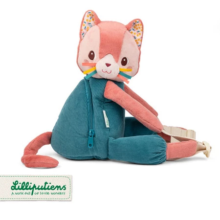 Lilliputiens Miękki plecak przytulanka Kotka Jeanne