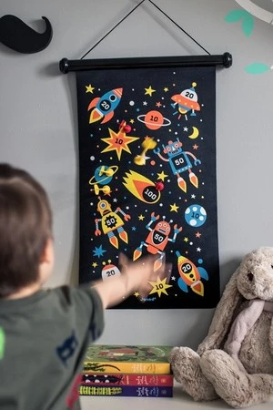 Janod Magnetyczna gra w rzutki Roboty