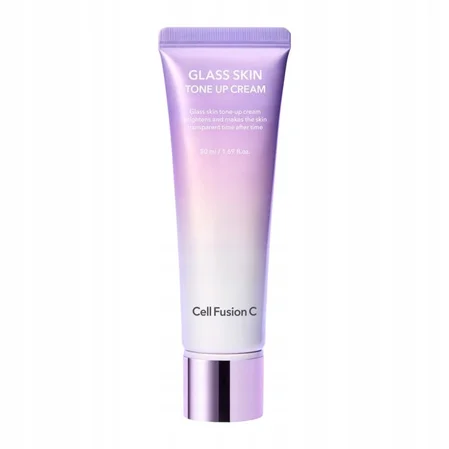 Cell Fusion C Glass Skin Tone up Cream z efektem Glass Skin 50ml