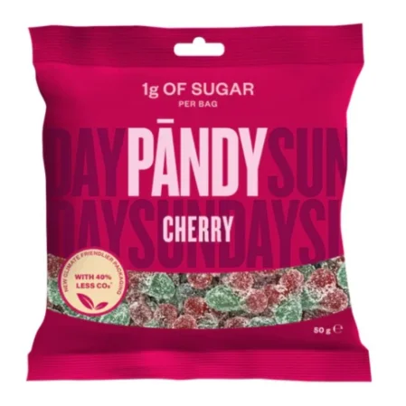 Pandy Żelki smak Cherry Wiśnia bez cukru 50g
