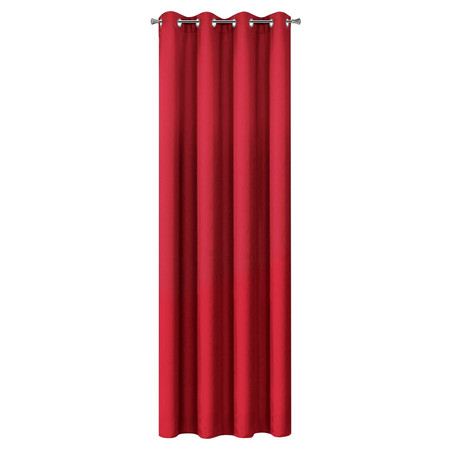 ZASŁONA GOTOWA RITA 140 X 250 CM CZERWONY