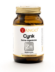 Yango Cynk forma organiczna 90 kaps. vege