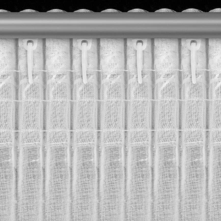 FIRANA GOTOWA ALINA NA TAŚMIE 140 X 270 CM BIAŁY