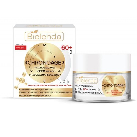 Chrono Age rewitalizujący krem przeciwzmarszczkowy na noc 60+ 50ml