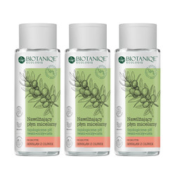 Zestaw: 3x Biotaniqe, Ecologiq, Oczyszczający płyn Micelarny, 300 ml