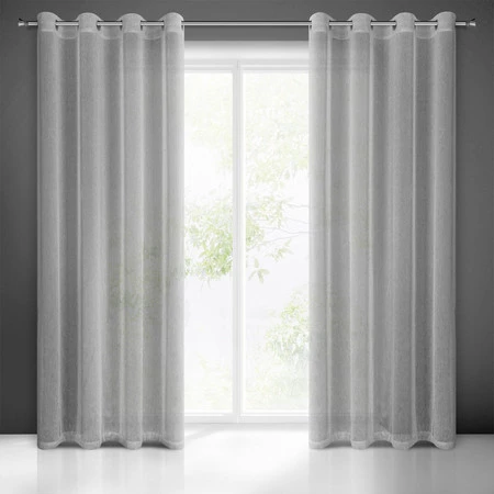 ZASŁONA GOTOWA ADELA 140 X 250 CM STALOWY