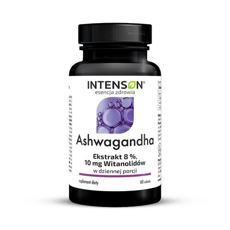Intenson Ashwagandha 10mg witanolidów 60 tabletek