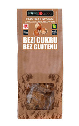 Pure & Good Ciastka owsiane z orzechami laskowymi bezglutenowe bez cukru 150g
