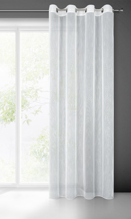 FIRANA GOTOWA MONIC 140 X 260 CM BIAŁY