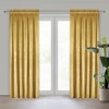 ZASŁONA GOTOWA PIERRE NA TAŚMIE 140 X 300 CM MUSZTARDOWY