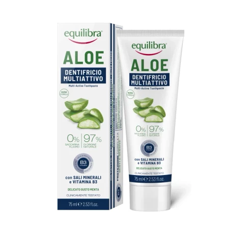 Equilibra - Aloesowa pasta do zębów multi-aktywna 75ml