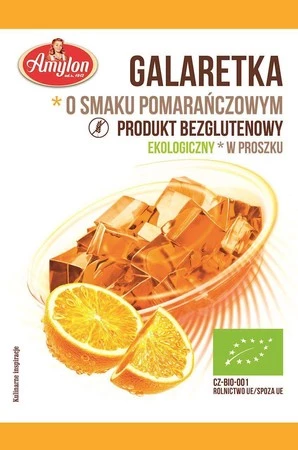 AMYLON Galaretka O Smaku Pomarańczowym BIO 40g