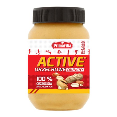 Pasta orzechowa 100% Active 470 g