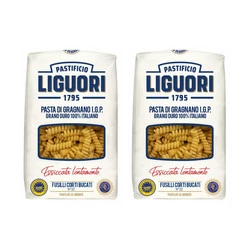 Zestaw 2x Makaron Liguori IGP Fusilli Corti Bucati 500G