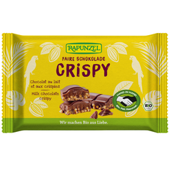 Czekolada mleczna z chrupkami zbożowymi BIO 100 g