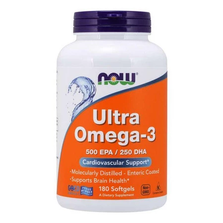 ULTRA OMEGA-3 1000 mg (500 mg EPA i 250 mg DHA) 180 kapsułek miękkich