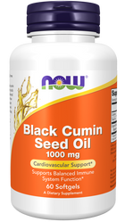 NOW FOODS Black Cumin Seed Oil - Czarnuszka (60 kaps.)