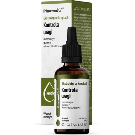 Pharmovit Ektrakt Kontrola Wagi w kroplach 30 ml