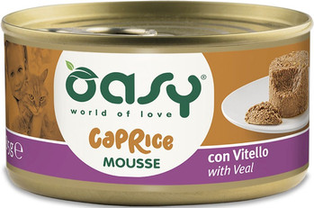 OASY Cat Caprice Mousse Kot Veal Cielęcina 85g