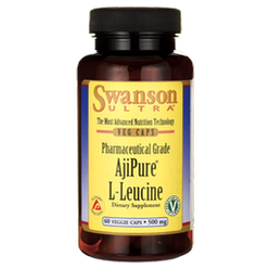 Swanson AjiPure L-leucyna 500 mg - 60 kaps.