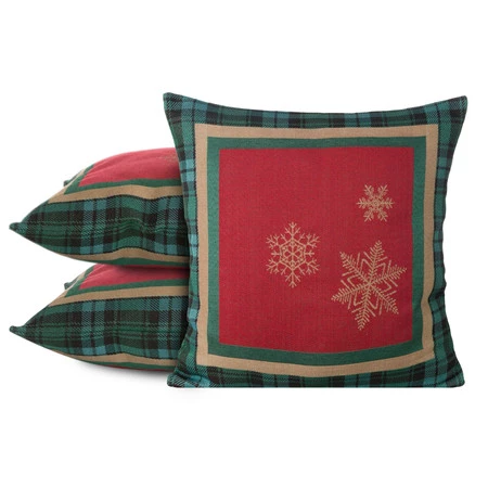 Poszewka gobelinowy rozm.: 45 x 45 cm, kolor: czerwony