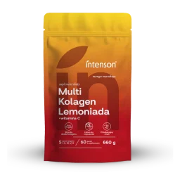 Zestaw Intenson: 1x Multi Kolagen smak mango marakuja 660g i 1x Kreatyna Monohydrat smak truskawka-arbuz 260g