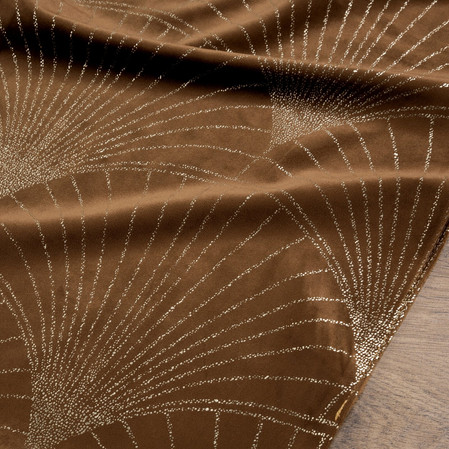 OBRUS BLINK 14 35 X 180 CM BRĄZOWY