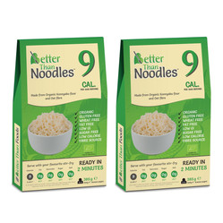 Zestaw: 2x Better Than Foods Makaron Konjac Typu Noodle bezglutenowy bio 385g