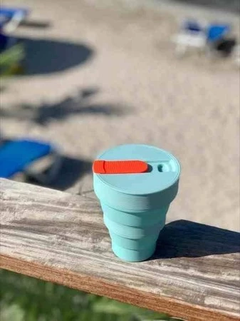 LL-Kubek składany, miętowy