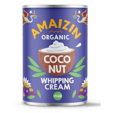 Amaizin Krem kokosowy do ubijania w puszce 400 ml BIO