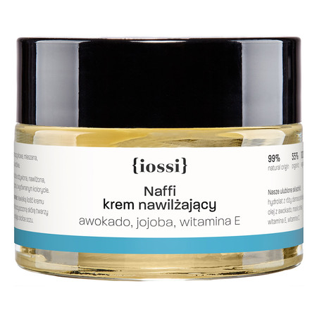  Iossi - Krem nawilżający NAFFI Awokado & Jojoba - 50 ml