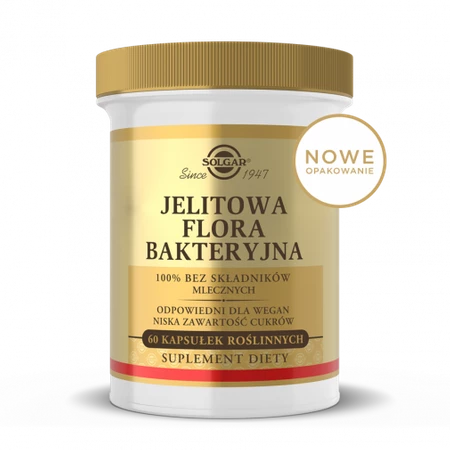 Solgar Jelitowa flora bakteryjna 60 kaps.