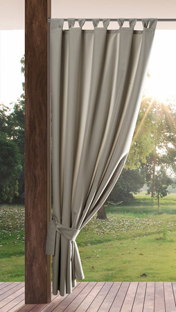 ZASŁONA GOTOWA GARDEN NA SZELKACH 155 X 260 CM BEŻOWY